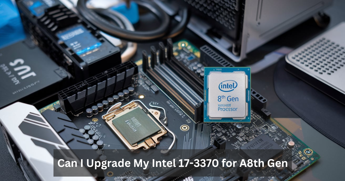 Can I Upgrade My Intel 17-3370 for A8th Gen