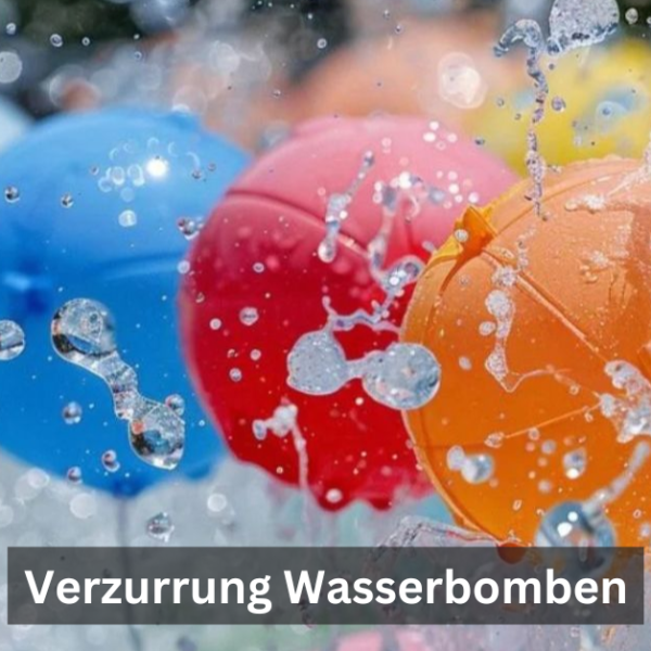 Verzurrung Wasserbomben: Securing Water Balloons for Fun