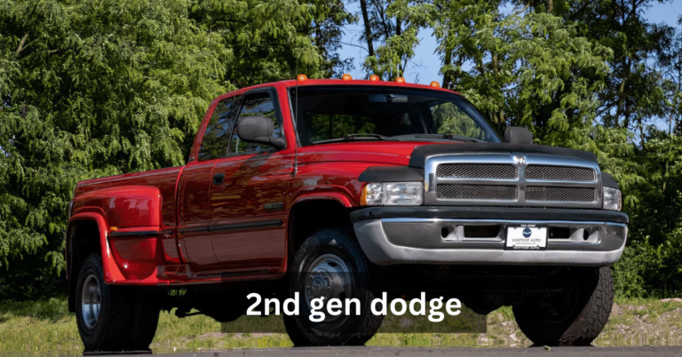 2nd Gen Dodge: Power, Performance, and Durability