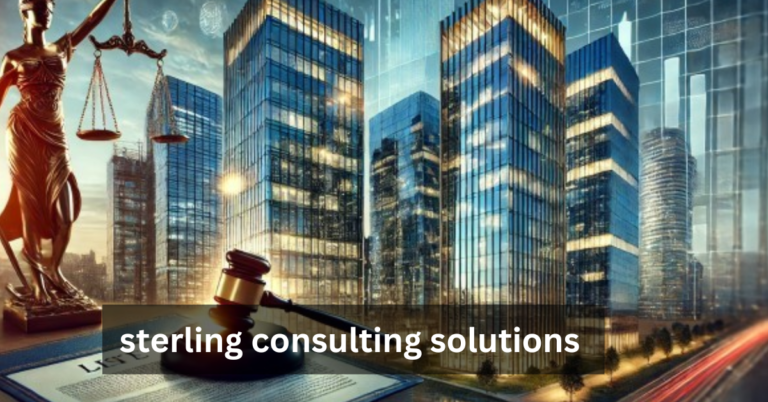 Sterling Consulting Solutions: Your Partner in Efficiency